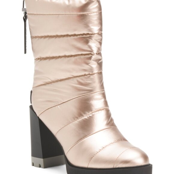 NEW NATURALIZER Crosswalk Booties with  leg warmers in pearl1225 6t3 - Picture 11 of 12